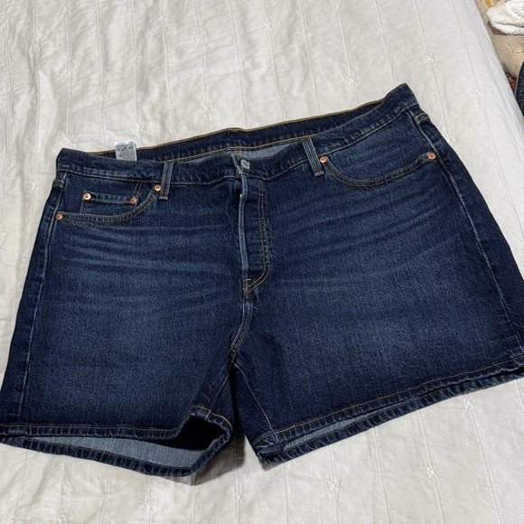 Levi's 501  Indigo Denim Shorts - Picture 1 of 9